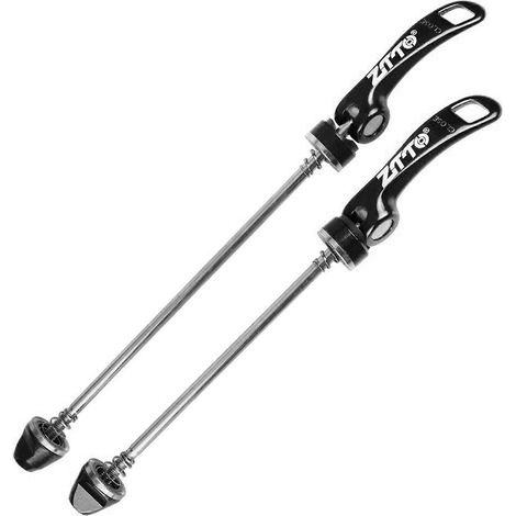1 Paar Schnellspanner Für Rennradnaben, Schnellspannhebel Für Vorder- Und Hinterrad – Schwarz