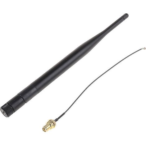 Rp-sma-stecker, 868 Mhz, 5 Dbi Wlan-antenne Für Router + 15 Cm Rp-sma-buchse Auf I