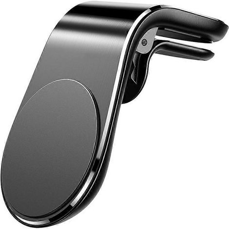 Universelle Magnetische Autohalterung Mit Lüftungsschlitz (schwarz) – 3,8 X 3,7 X 6,2 Cm – Schwarz