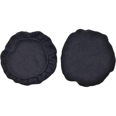 Set Mit 2 Dehnbaren Kopfhörerüberzügen Aus Stoff, Waschbar Und Hygienisch, Kompatibel Mit Den Meisten On-ear-kopfhörern Von 6 Bis 8,5 Cm. -s
