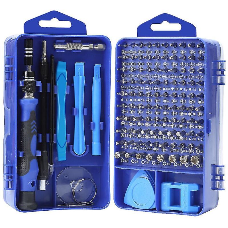 117-in-1 Tragbares Präzisions-magnetschraubendreher-set Zur Reparatur Von Computern, Laptops, Iphones, Brillen Und Uhren.
