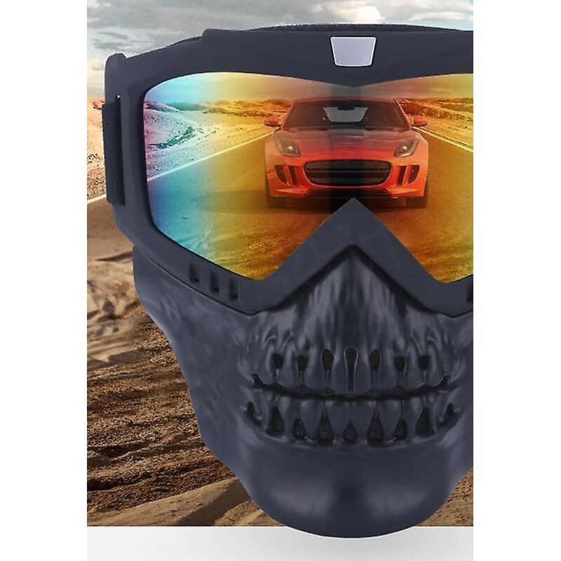 Winddichte Motorradbrille Für Harley-fahrten Und Outdoor-sportarten