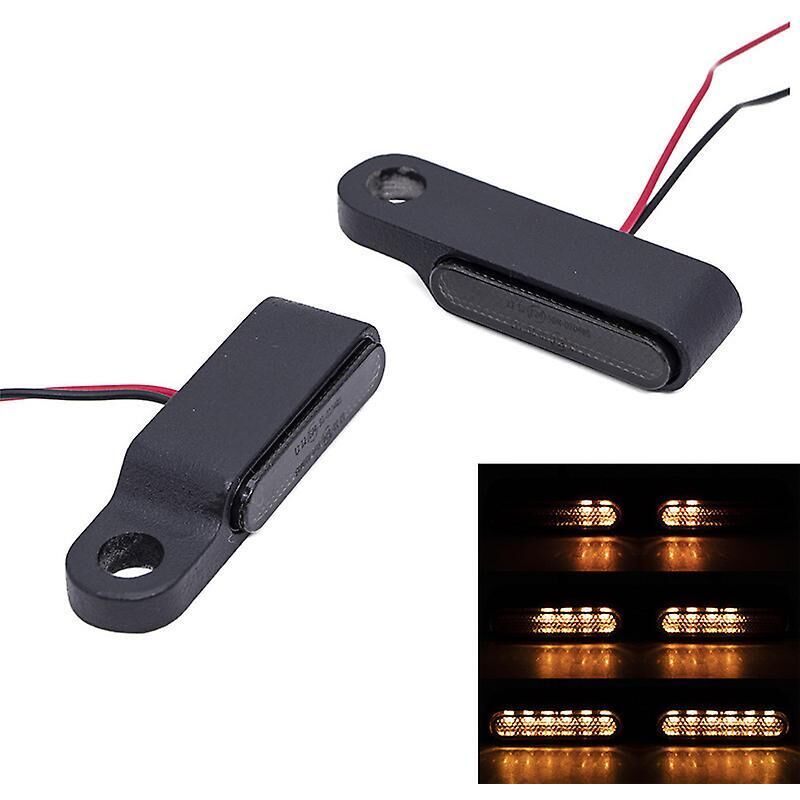 Mini-led-blinker In Schwarz Für Motorrad, Roller Und Café-racer-modelle