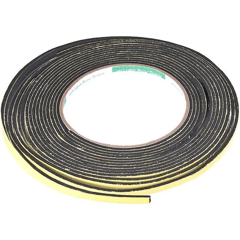 Selbstklebender Schaumstoffdichtungsstreifen, 10 Mm Breit Und 2 Mm Dick, Für Fenster Und Türen. Ideal Zur Wärmedämmung.