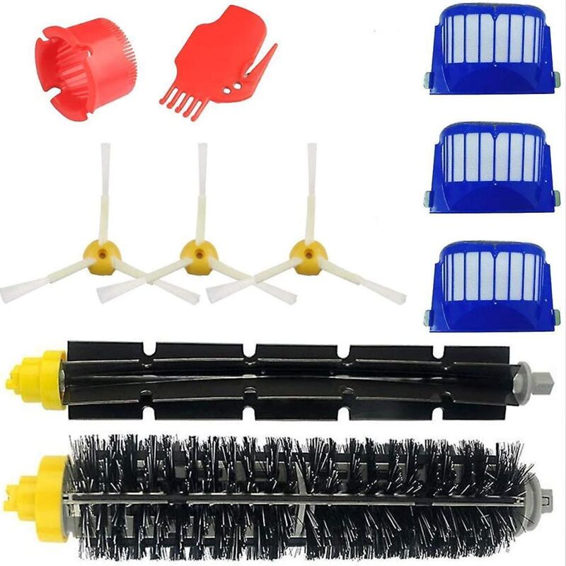 Irobot Roomba 600 Serie Wartungsset Mit Bürsten Und Filtern Für Die Modelle 600, 605, 610, 615, 616, 620, 621, 625, 630, 631, 632, 650, 651 Und 660 – Ersatzteile Und Zubehör
