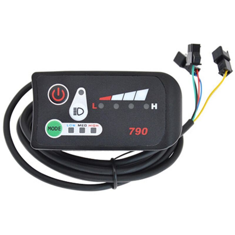 Leichtes Bedienfeld Für 48v-elektrofahrräder Mit Stabiler Und Zuverlässiger Geschwindigkeitsanzeige.