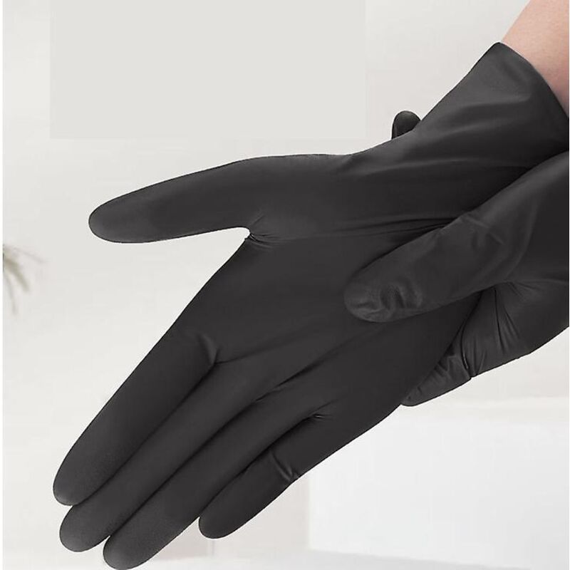 Nitrilhandschuhe, Packung Mit 100 Stück, Größe L