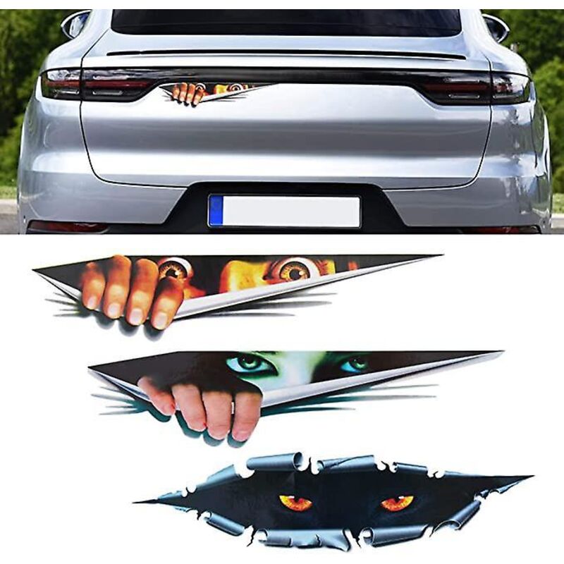 3d-leopardenaugen-spionageaufkleber – 3er-pack