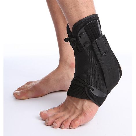 Knöchelstützspitze Mit Zusätzlicher Seitlicher Und Kreuzförmiger Fixierung, Schutz, 1-teilig (länge 42-44)