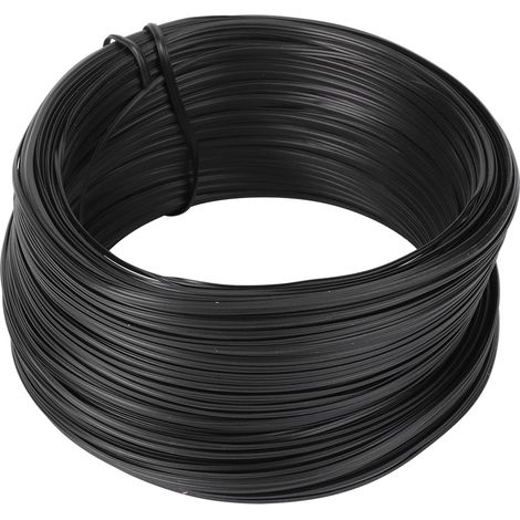 Schwarzer, Verzinkter Drahtbinder Für Weinzweige, 0,55 Mm X 100 M