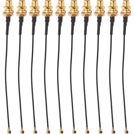 10 Sma Auf Ipx (u.fl) 10 Cm Verlängerungsantennenkabel Für Sensoren Und Gesichtserkennung