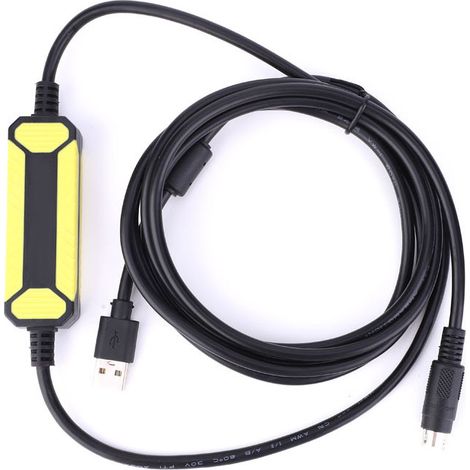 Usb-sc09 Programmierkabel, Kompatibel Mit Mitsubishi Fx-serie (fx1s, Fx1n, 2n, 3u) – Länge 2,5 Meter