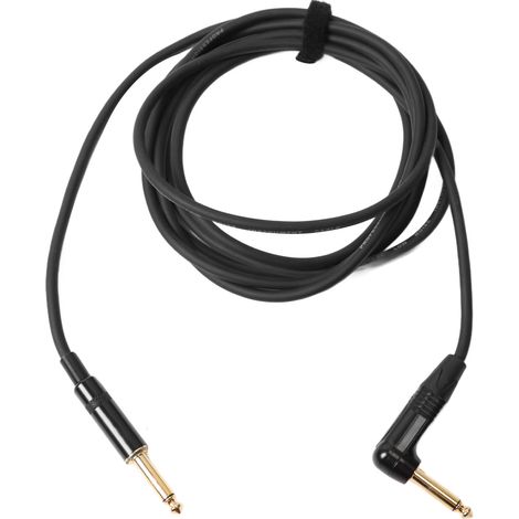 3m Silent Bassgitarrenkabel Mit Geradem/abgewinkeltem Stecker – Geräuschunterdrückung Für Lautsprecher