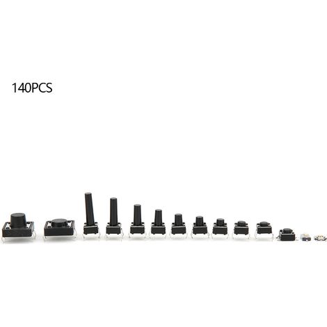 140 Stück Micro-smd-dip-taster, Momenttaster, 14 Typen