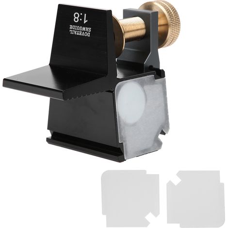 Nutfräslehre Aus Aluminiumlegierung Für Die Holzbearbeitung, 1:8 Schwalbenschwanzsägelehre Für Heimwerkerprojekte