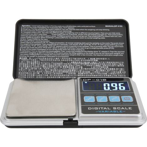 Hochpräzise Digitale Taschenwaage 300 G/0,01 G Für Küche Und Schmuck