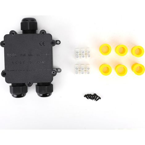 Ip68 Wasserdichte Elektrische Anschlussdose M686 Für Außenkabel - 3 Y-eingänge