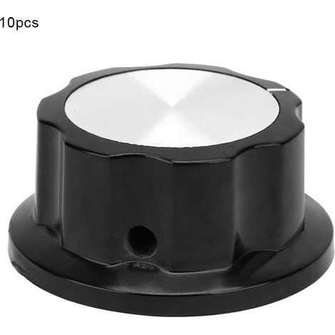10 Stück Knöpfe Für Potentiometer, Bandschalter, Drehreglerkappe Für Lautstärke - Set (mf A05)