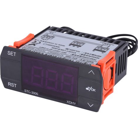Stc-3000 110v-220v Touchscreen-digitaltemperaturregler Mit Sonde (10a)