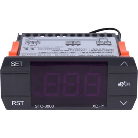 Stc-3000 220v Touchscreen Digitaler Temperaturregler Mit Sensor (30a)