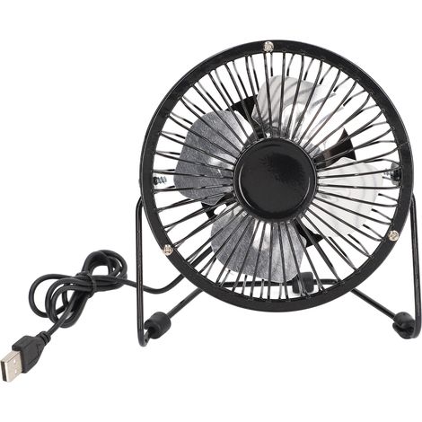 Leiser Mini-usb-tischventilator Mit 360°-drehung, Tragbar, Mit Einzelschalter Und Rutschfestem Standfuß Fürs Büro