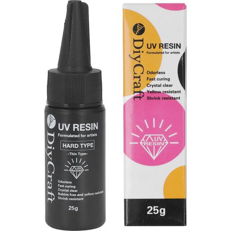 25 G Uv-kleber, Hohe Transparenz, Geruchlos, Vergilbungsbeständig, Schnellhärtend Für Heimwerkerprojekte