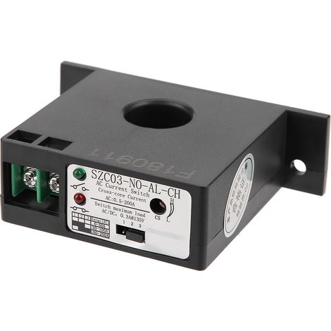 Öffner-strommessschalter, Einstellbarer Wechselstrom 0,5–200 A, Modell Szc03-nr. Al-ch