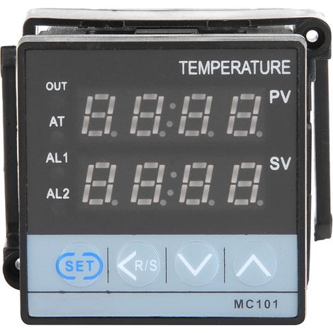 Digitaler Pid-temperaturregler Mc101 Mit Ssr-ausgang, Abmessungen 48x48 Mm