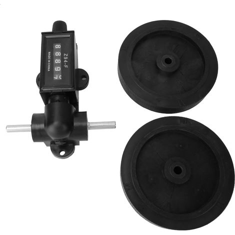 Ledermessrolle Mit Digitalem Zähler 0-9999,9 Für Kabel Und Kunststoffe