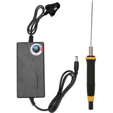 36-w-schaumstoffschneider Mit Hitzebeständigem Griff Und Temperaturregelung, Heizkabel Zum Modellieren Und Formen, Uk-stecker 100–240 V