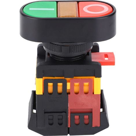 Apbb-22/25n Doppel-drucktaster Mit Led-anzeige, Momenttaster, Nonnc (380v Ac)