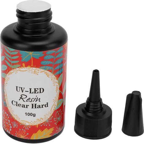 Schnelltrocknender Uv-klebstoff, Hochtransparentes, Vergilbungsfreies Epoxidharz Für Die Schmuckherstellung (halsketten, Armbänder), 100 G
