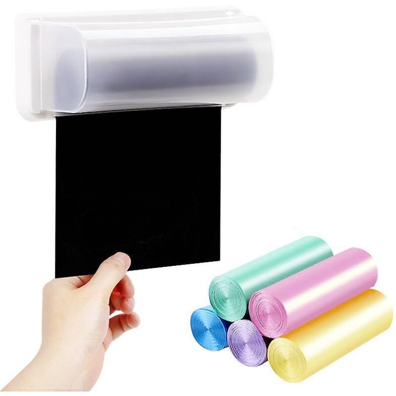 Robuste, An Der Wand Montierbare Aufbewahrungsbox Aus Kunststoff Für Müllsäcke, Ideal Für Küche Und Bad.