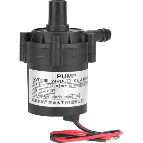 Tauchpumpe Für Pools, 12v 18w Bürstenloser Motor, Kraftvoller Und Leiser Durchfluss