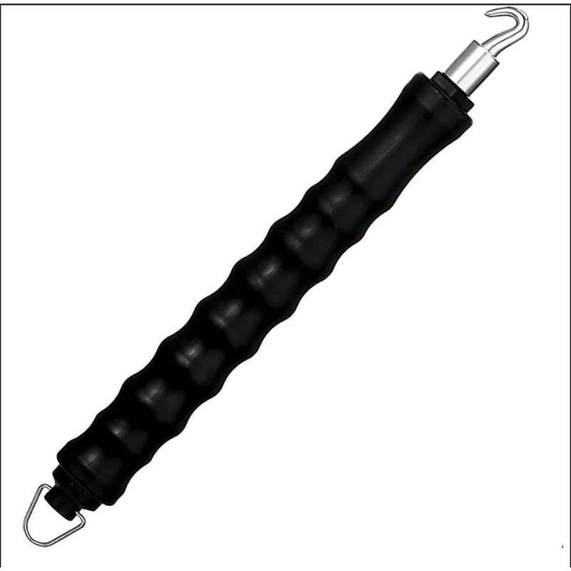 30 Cm Langer, Schwarzer Bewehrungsstahl-drehhaken, 1 Stück, Automatisches/halbautomatisches Drehwerkzeug Mit Softgriff Für Bewehrungsstahl, Draht Und Beton