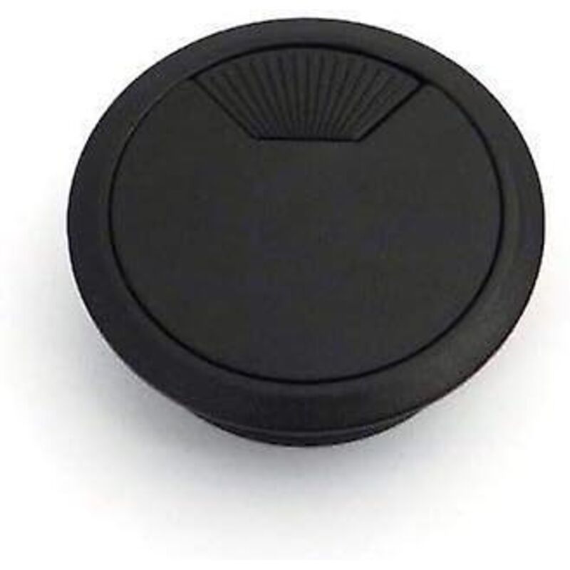 Packung Mit 10 Schwarzen Kabeldurchführungen, 60 Mm Durchmesser