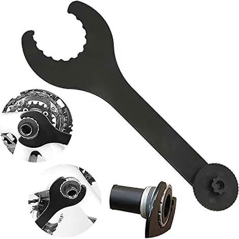 22 Cm Tretlagerschlüssel Aus Kohlenstoffstahl Für Fahrräder, Kurbelschlüssel, Pedalschlüssel, Fahrradreparaturwerkzeug