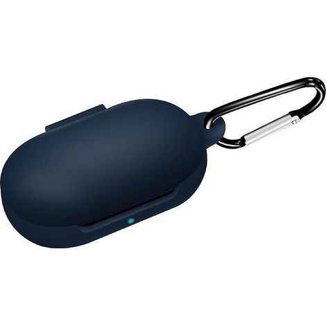 Dunkelblaue Silikon-schutzhülle Für Samsung Galaxy Buds-kopfhörer, Staubdicht Und Bluetooth-kompatibel