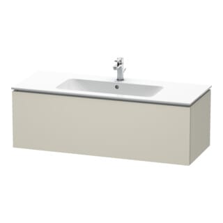 Duravit Waschtischunterschrank L-Cube 122x48,1cm, Tau ma, 1 Ausz., wandhängend