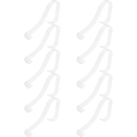Set Mit 10 Sandalen- Und Schuhständern, Schuhdisplays Aus Acryl – 16,5 X 9 Cm – Transparent