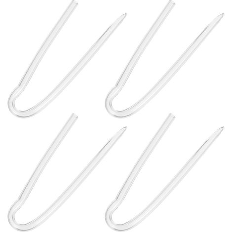 Vorgeformte, R-förmige, Abgewinkelte Pvc-schläuche Für Hinter-dem-ohr-hörgeräte (trommelfellschläuche) – 7 X 2,5 X 0,5 Cm