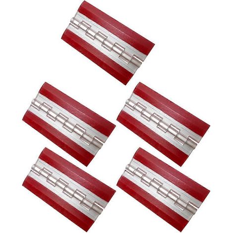 Set Mit 5 Faltbaren, Transparenten Acrylscharnieren Für Mini-boxen – 4,50 X 3,50 X 0,50 Cm