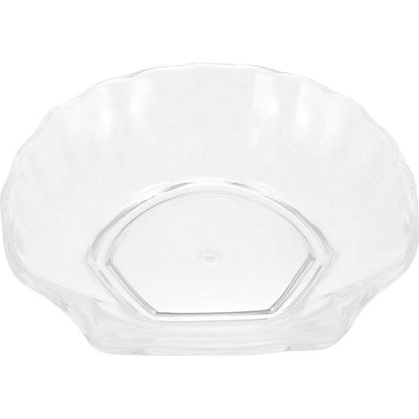 Seifenschale In Muschelform, Praktischer Seifenhalter, Seifenablage Für Zuhause, Badezimmer Oder Hotel. – 9,5 X 9,5 Cm – Transparent