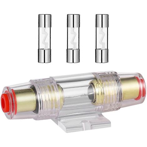 Vorcool 4/8 Awg Agu Inline-sicherungshalter Mit 5 X 60a Sicherungen