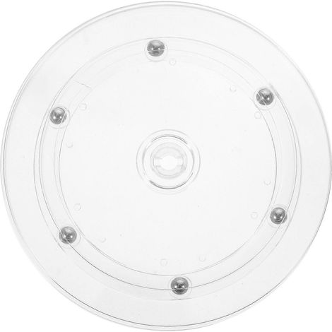 Praktischer 15 Cm (6 Zoll) Drehteller Mit Transparentem Boden Und 360°-drehung – 15 X 15 Cm