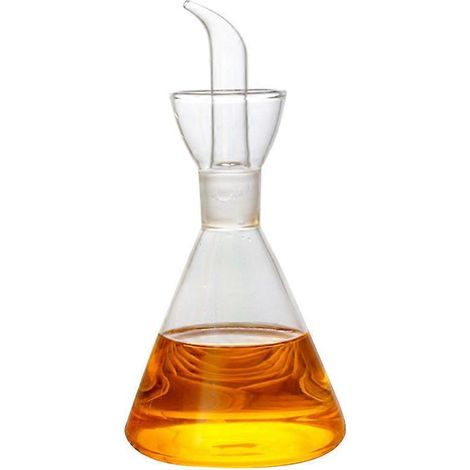 Olivenöl-spenderflasche Aus Glas Mit Tropfverschluss, 125 Ml