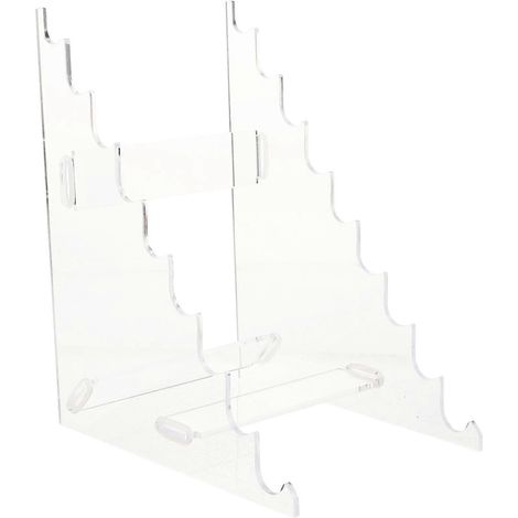 Stiftehalter Aus Acryl Für Den Schreibtisch, Praktische Aufbewahrungsmöglichkeit Für Stifte, Mehrstufige Stiftablage – 18 X 14,5 Cm