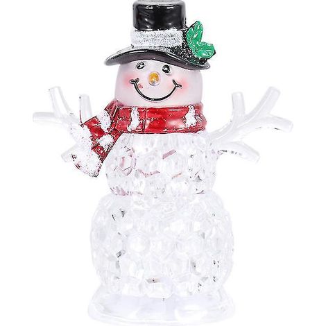 1 Schneemann-nachtlicht Zur Dekoration Von Schaufenstern.