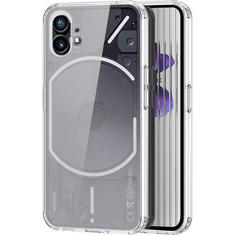 Transparente Hülle Mit Airbag Und Anti-fingerprint-bumper Für Nothingphone 1