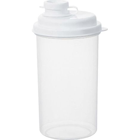 Transparenter Becher Mit Deckel, Aufbewahrungsbehälter Aus Polypropylen Für Tee, Kaffee Und Smoothies.